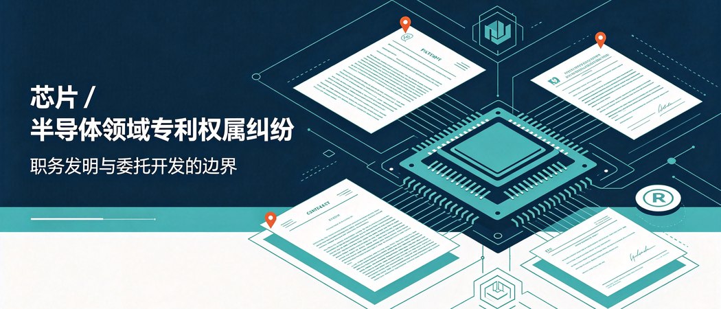 芯片半导体专利权属纠纷：职务发明与委托开发边界｜深度研究封面